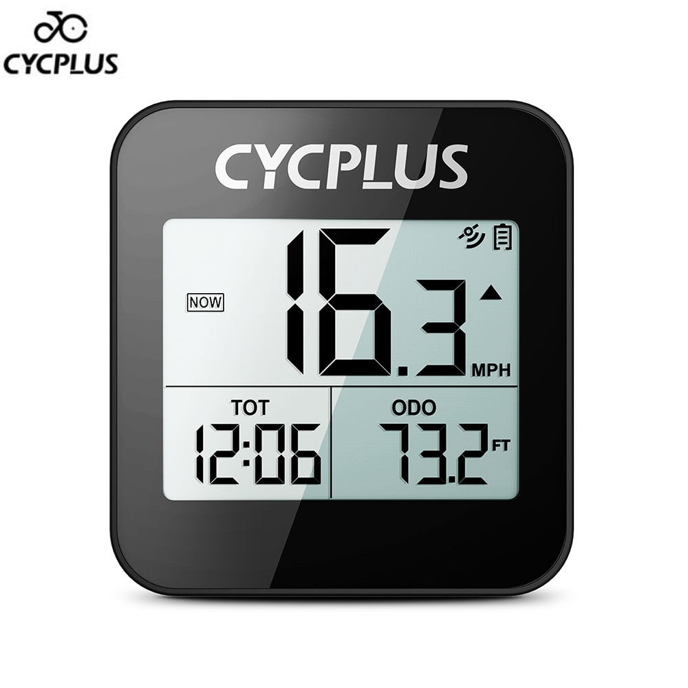 CYCPLUS G1-ordenador para bicicleta con GPS, velocímetro de ciclismo, IPX6 resistente al agua, cronómetro inalámbrico, ciclocomputador para bicicleta