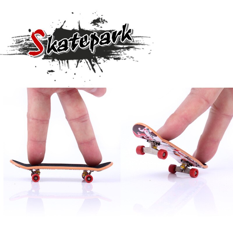 3 Stk/set Legering Beugel Graffiti Matte Boord Vinger Skateboard