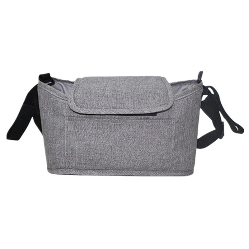 God klapvogn arrangør trolley taske stor kapacitet baby bil lomme klapvogn tilbehør hooking ble taske til klapvogn: Gy 30 x 17 x 12cm