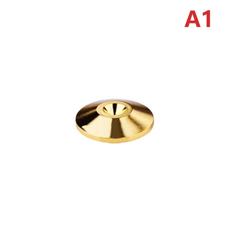 Speaker Beugel Voet Pad Zinklegering Metalen Spike Kegel Vloer Voet Nail Speaker Beugel Voet Pad Vloer Voet Nail: A1
