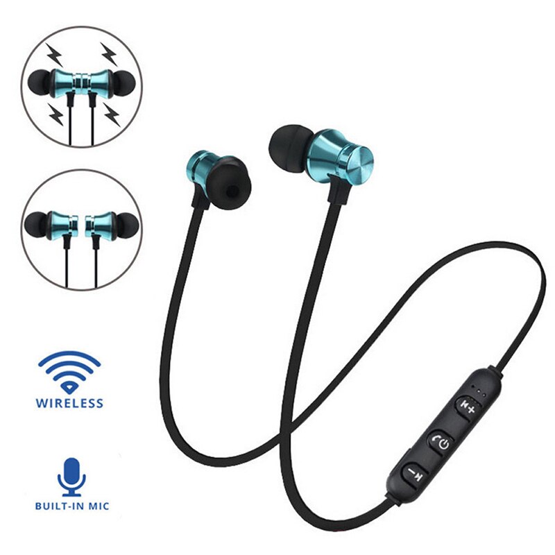 Sport Earphones Bluetooth Wireless Ear Phones With Mic For Meizu C9 Pro M10 M8c X8 Note 9 8 Meizu 16th 16 16s 16x 16xs