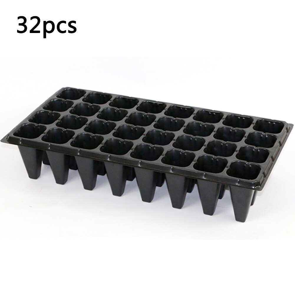 Bac plastique pour semis 32 trous | Plateaux pour démarreur de semis, Pots de fleurs pour pépinière, bac de plantation, conteneur de plantation