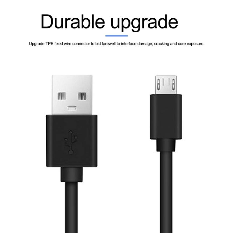 Cable de extensión de alimentación negro de 8 m/26 pies para cámara wize Cam Pan Oculus Go