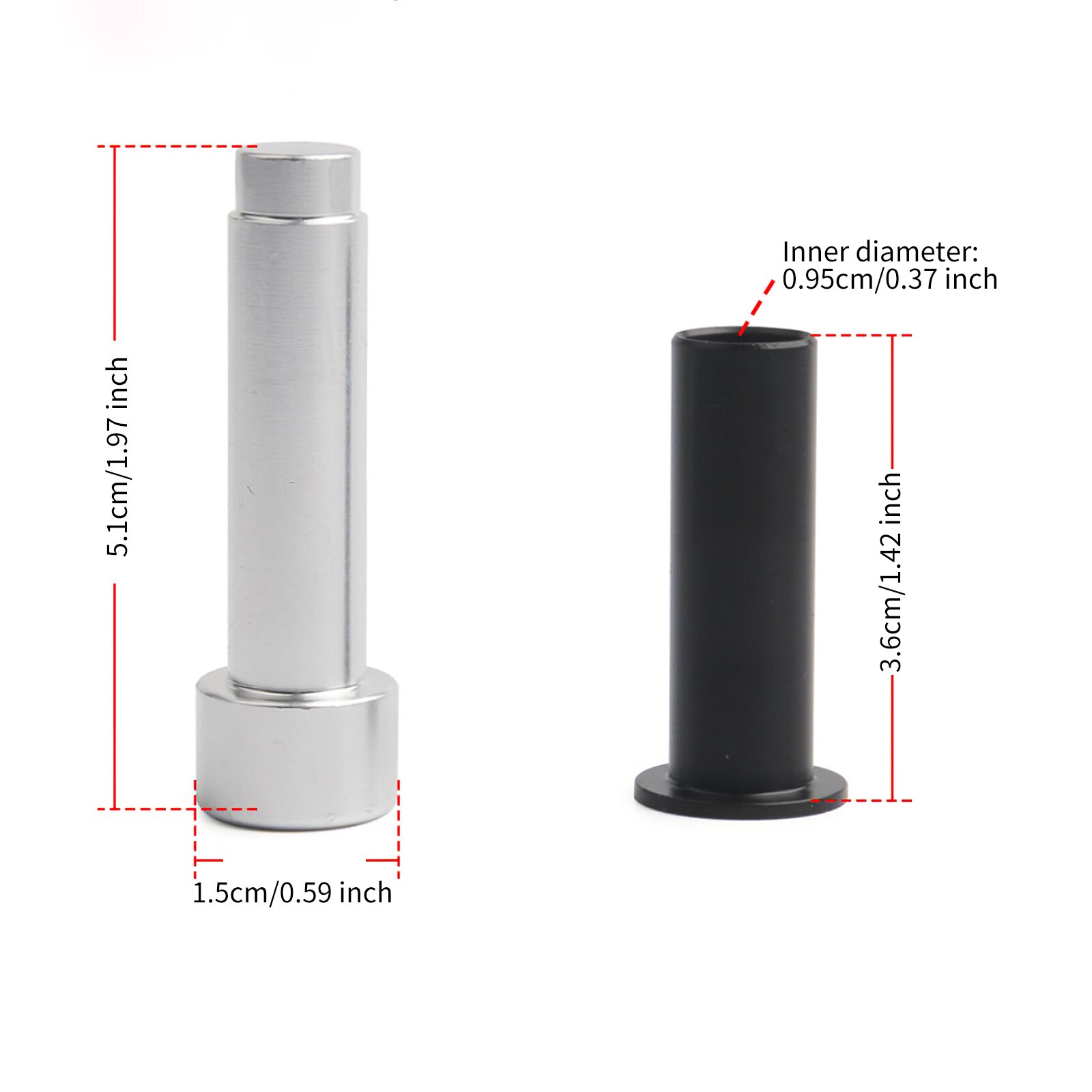 8 Stks/set Auto Deur Scharnier Bus Pin Liners Voor Jeep Wrangler Jk 07-18 Universeel Modificatie Onderdelen accessoires