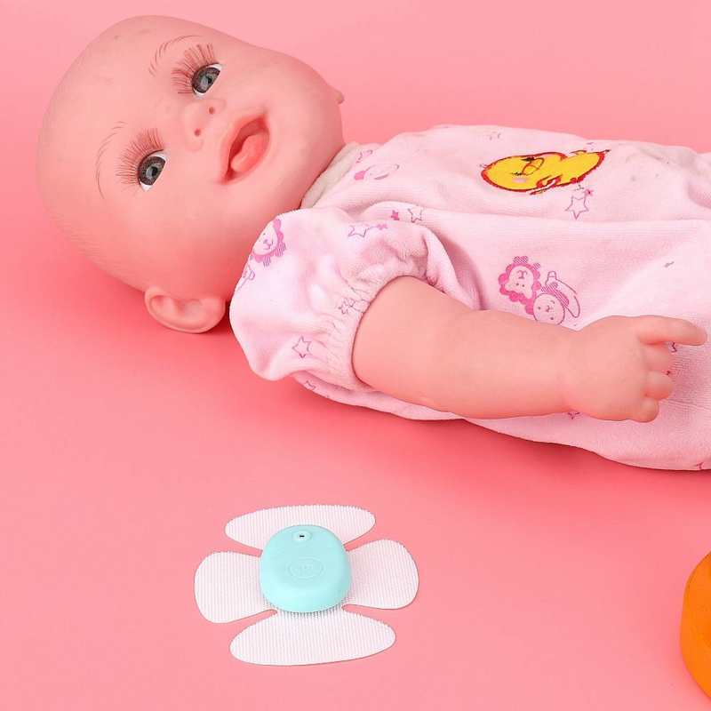 Énurésie de sommeil 0.2in moniteur d'alarme de mouillage de lit sensible Ultra mince pour bébé garçons filles pratique