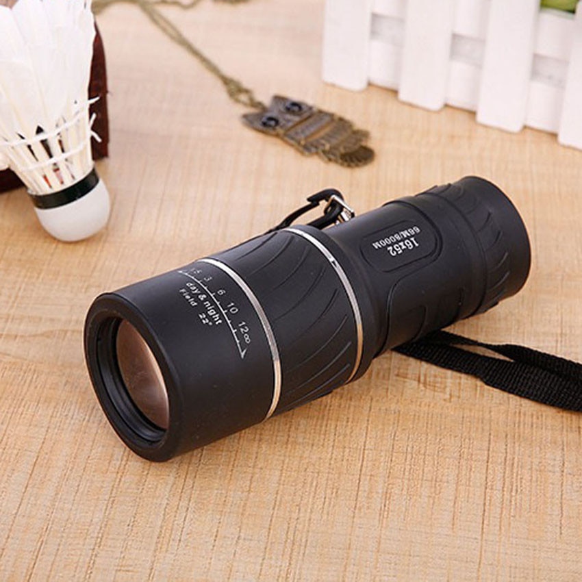 Monocular Telescope Super High Power 16X52 Portable HD OPTICS BAK4 Night Vision Monocular Telescope outdoor camping Telescopes: Default Title