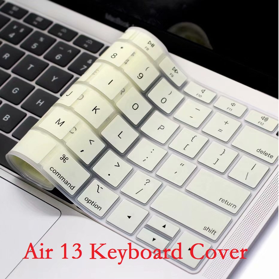 EU US Soft Silicon Keyboard Skin for Macbook Air 13 A1466 Keyboard Cover Slim Waterproof Skin Film Protector