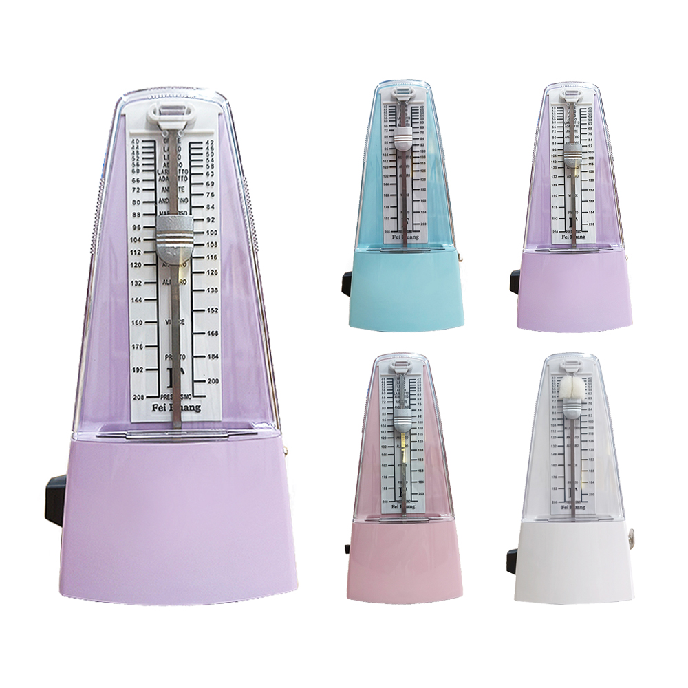 Toren Type Metronoom Mechanische Metronoom voor Piano Gitaar Bas Drum Viool Ukelele Muziekinstrument Universele Oefentool