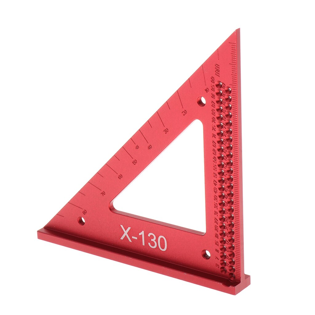 Metric Triangle Angle Ruler Squares for Woodworking Speed Square, Angle Protractor Measuring Tools, 45/90 Degree