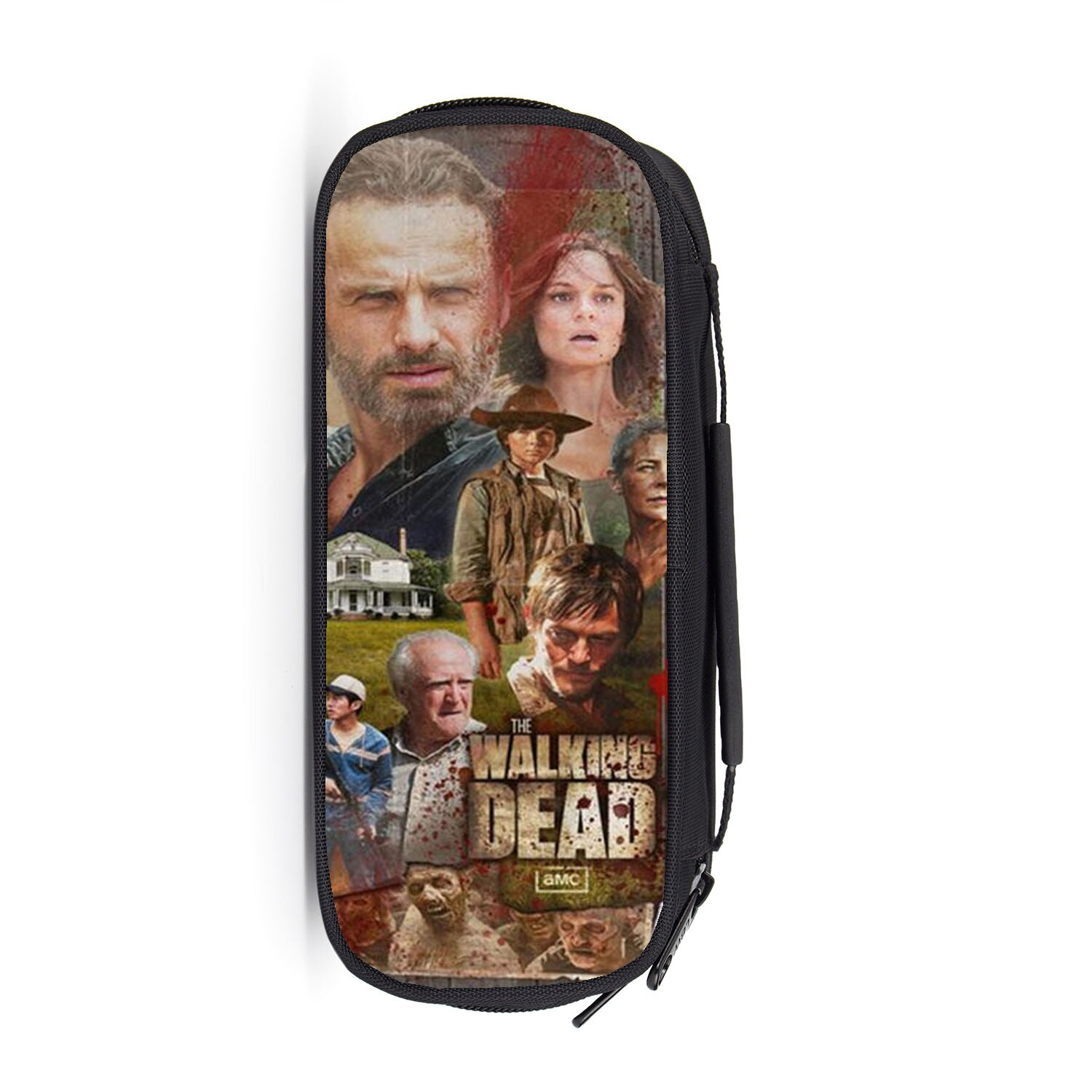 The Walking Dead Pencil Case Boys Girls Pencil Pouch Multifunction Sotrage Bags Children School Stationery Bag Kids Wallet: 005