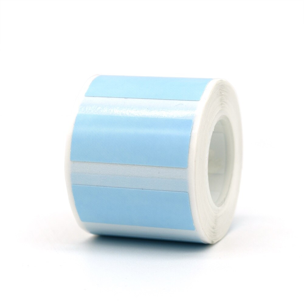 30 * 12 Mm Various Models Cute Thermal Label Roll Typeable Washi Tape Beautiful Mark Sticker For EQ11 Mini Thermal Label Printer: Light blue