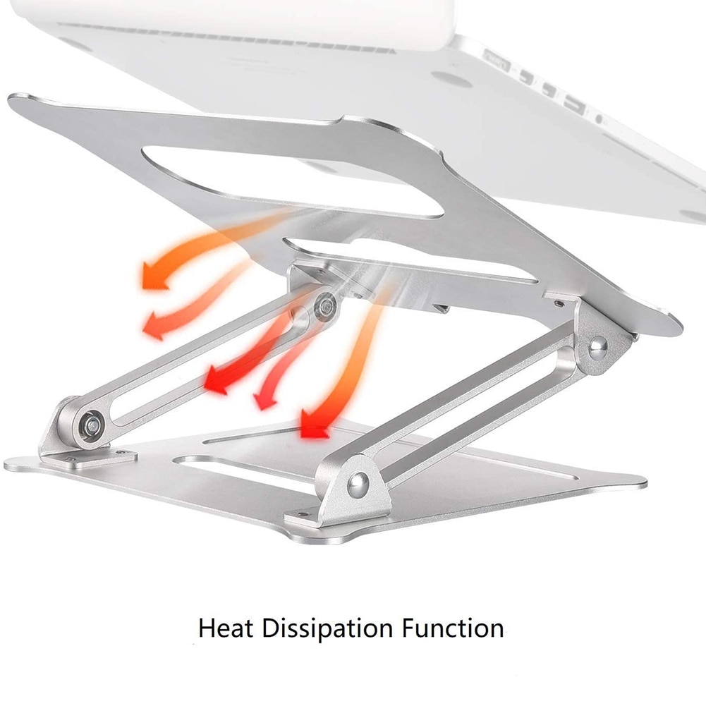 Aluminum Alloy Laptop Stand for Macbook Pro Height Adjustable Notebook Holder Bracket Rack Support Accessories
