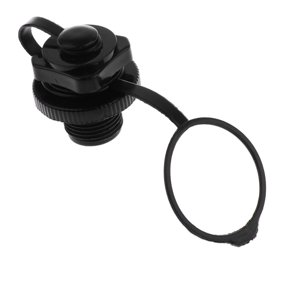 2 Stuks Duurzaam Plastic Air Ventieldopjes Vervanging Schroef Voor Vissersboten Opblaasbare Boot Vlot Luchtbed Outdoor