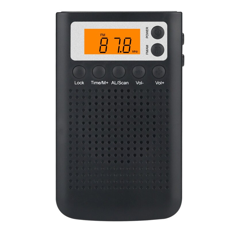 Radio FM AM Digital Pocket Portable Stereo Outdoor Player Christmas