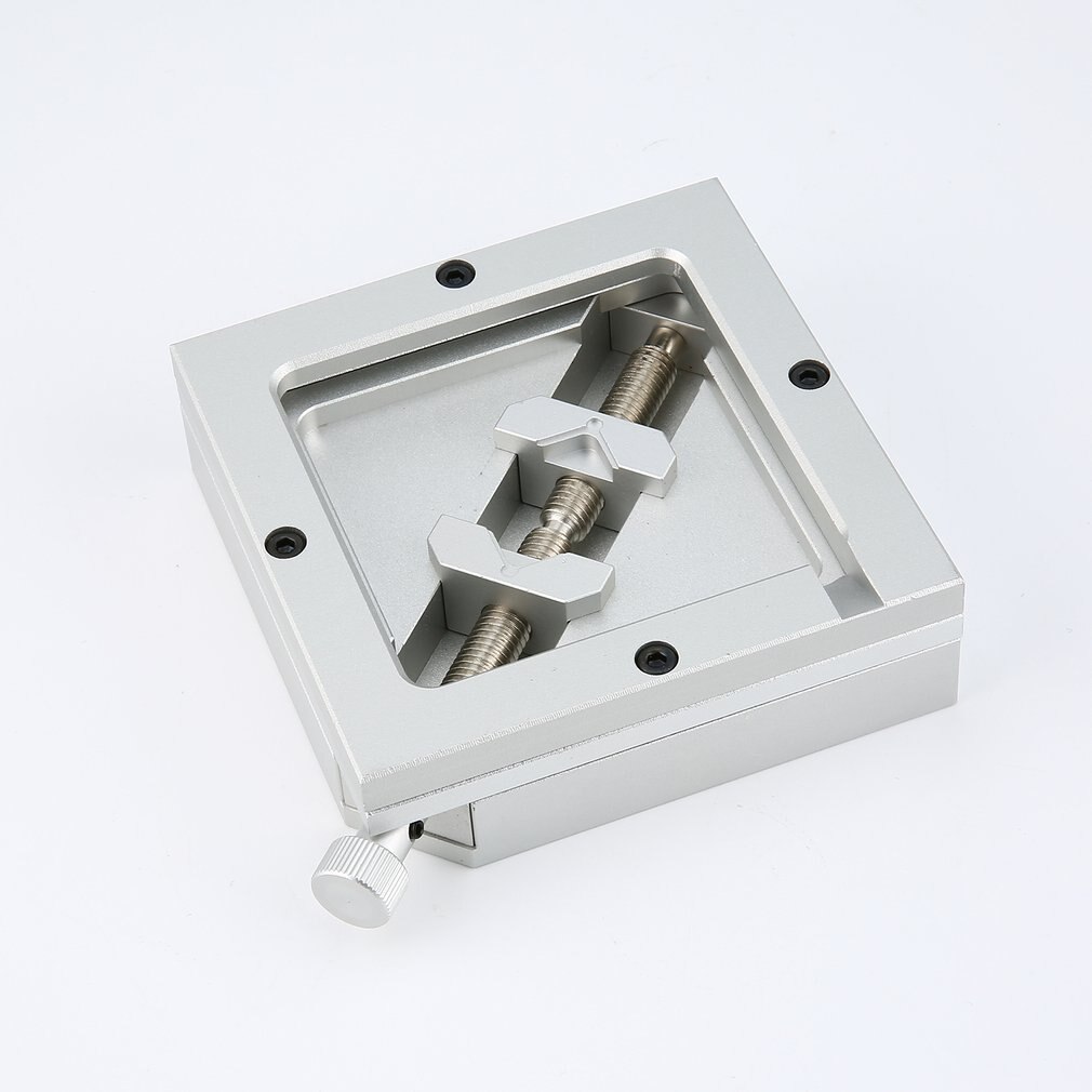 5-50mm Aluminium Alloy BGA Reballing Station Reball Kit Magnetism Lock Universal Stencil Solder Ball Rework Table Plant