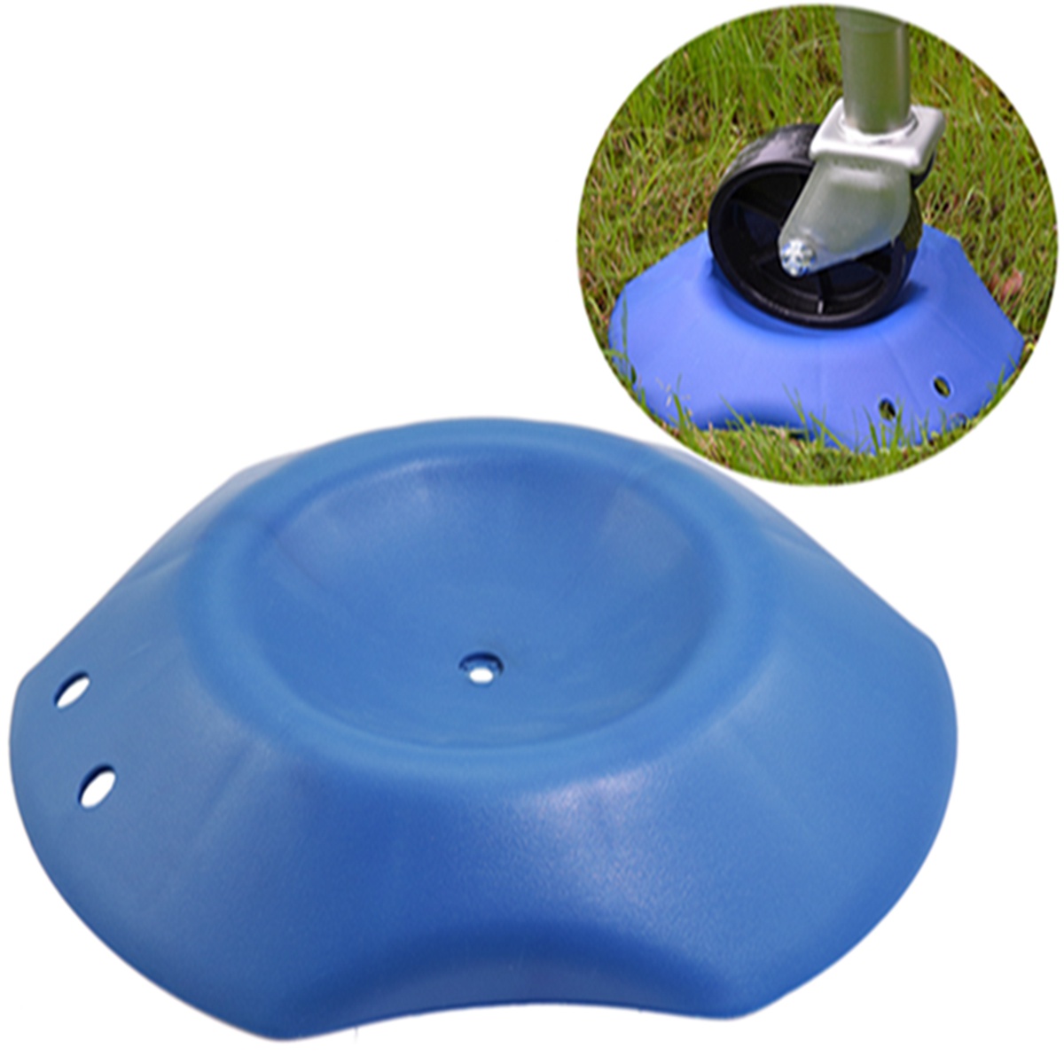 1PC Wheel Chock Stoppers Pad Anti-Slip Hoge Sterkte PP Plastic Auto Chock Voor RV Trailer Caravans Voertuigen
