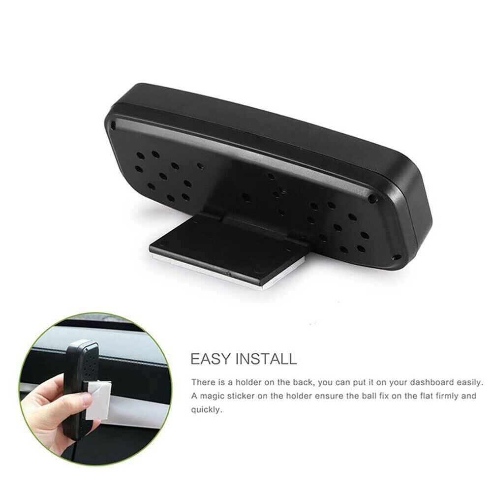 3 In 1 Gids Bal Voor Auto Voertuigen Ornamenten Interieur Accessoires Auto Styling Kompas Thermometer Hygrometer