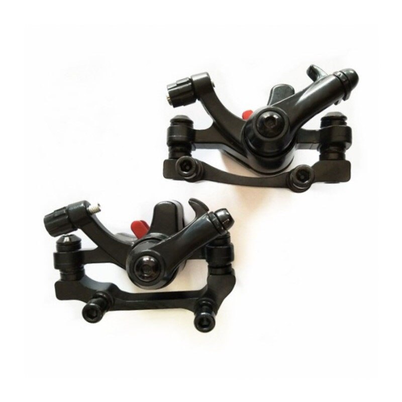 Bicycle Front Rear Disc Brake Aluminum Alloy Mountain Bike Rotor Disc Brake Set, Bike Brake Mechanical Caliper Bike Parts 160mm