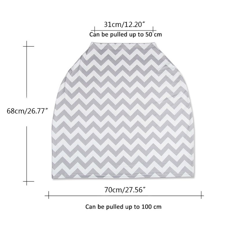 Breastfeeding Nursing Cover Baby Car Seat Cozy Carseat Canopy Stroller Cover