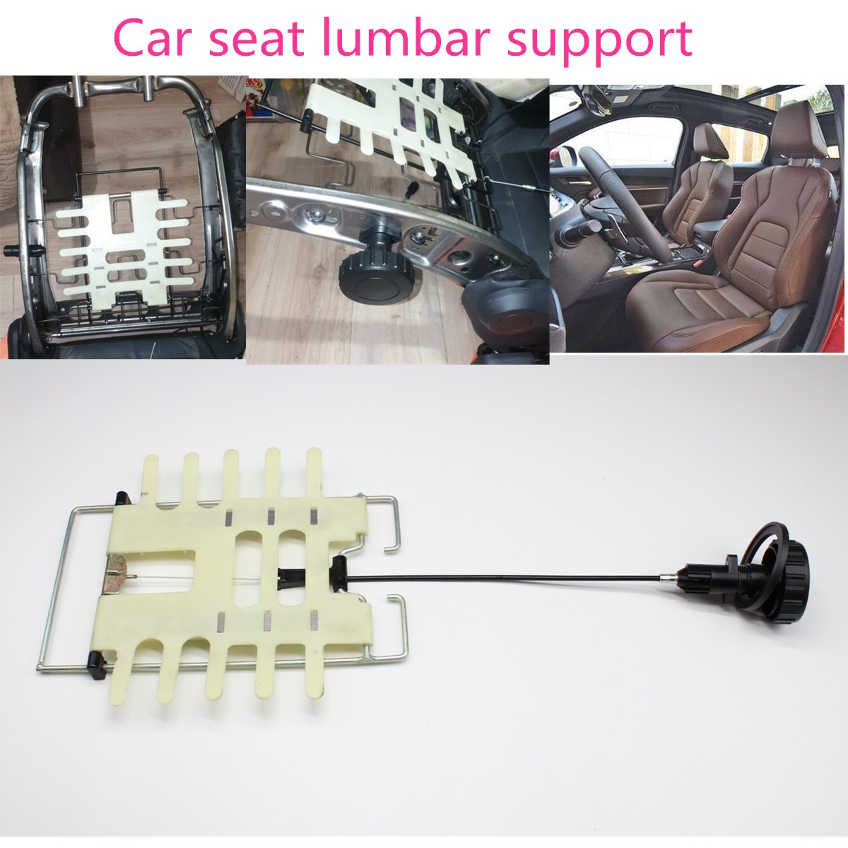 Autostoel Multifunctionele Lifting Verstelbare Lendensteun Rugsteun Algemene Refires Stukken Voor Seat Interieur Accessoires