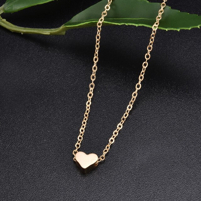 Women Lady Key Heart Star Pendant Beach Chocker Chain Necklace Simple Choker Party Dress Necklaces Jewelry: wn963