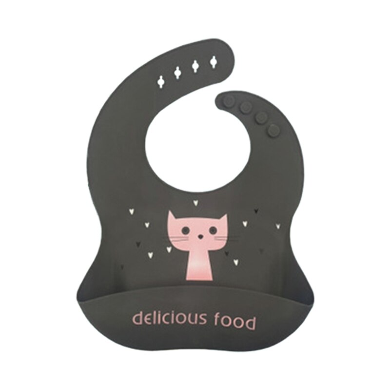 Bebê grau alimentício silicone babadores à prova dnewborn água recém-nascidos meninos meninas alimentação saliva toalha: 8