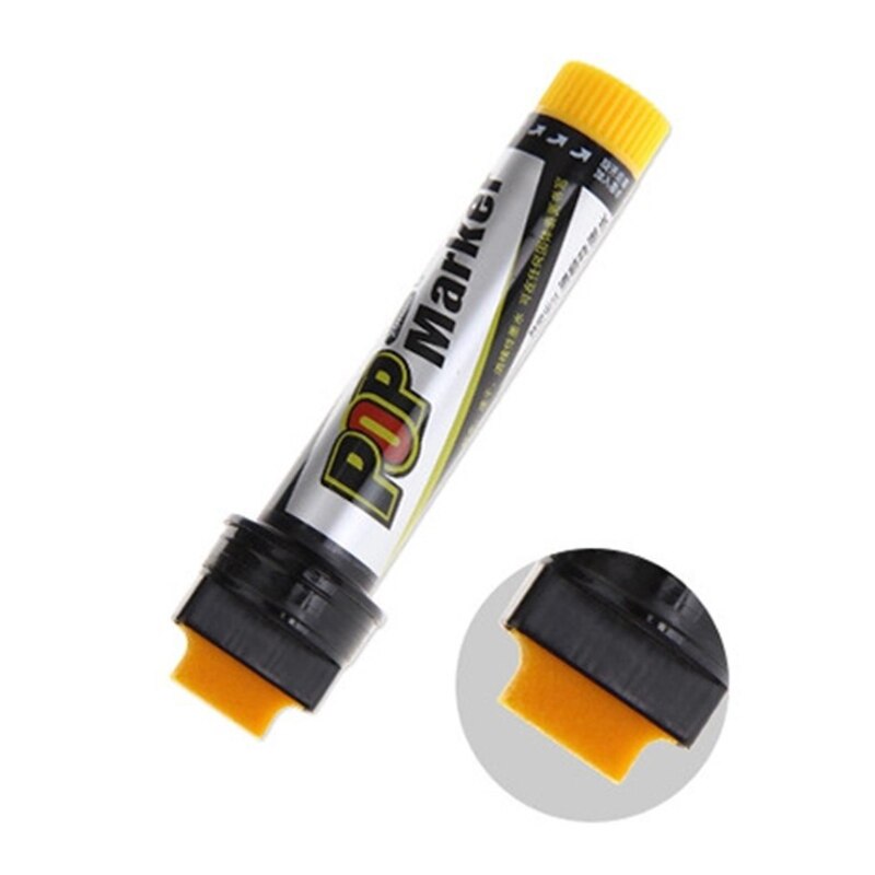 20mm vandtætte permanent markør plakat pen reklame pen farve maling alkohol fiber pen pop grafisk skitse pen kunst forsyninger