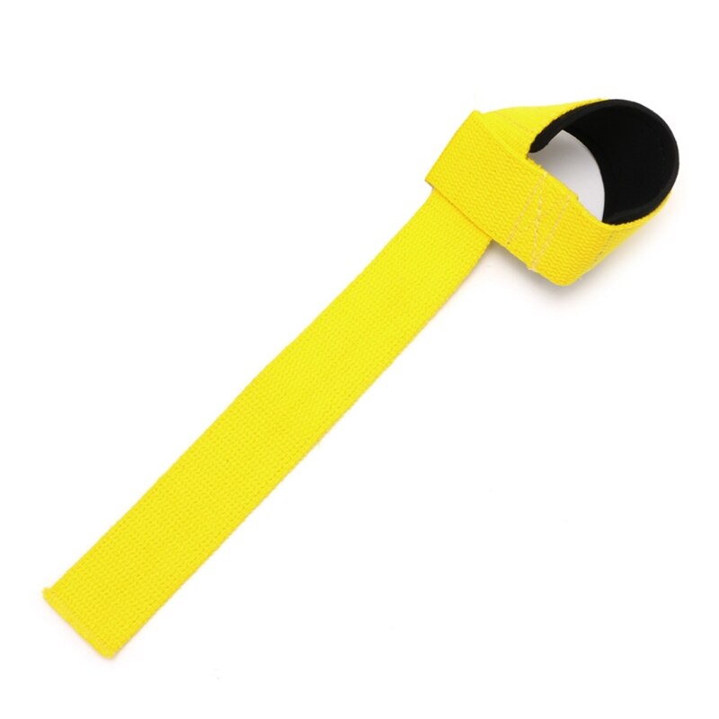 Pro Gym Training Weight Lifting Powerlifting Hand Wraps Wrist Strap Support: Yellow