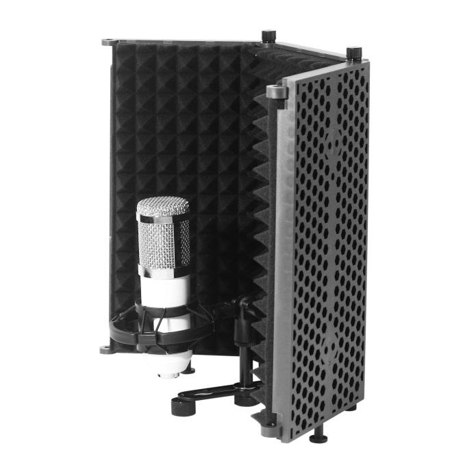 DishyKooker Recording Microphone Wind Screen Board Sound-absorbing Cover Microphone Sound Insulation Screen Sound-proof Plate