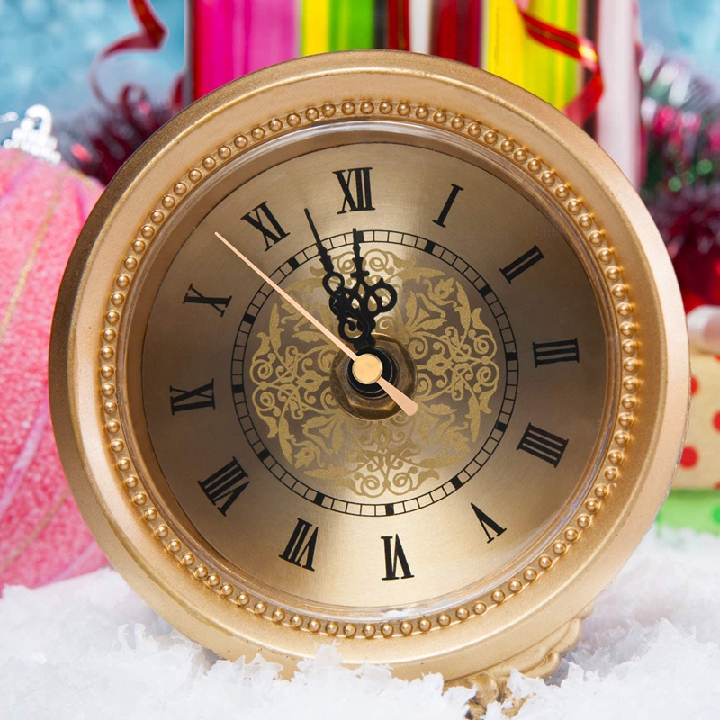 13MM Clock Movement Mechanism Silent Quartz Clock with 5 Pairs of Hands DIY Clock Repair Parts Replacement