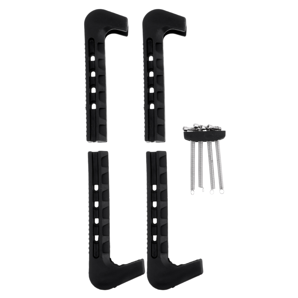 2 Stuks 32Cm Zacht Plastic Ijshockey Figuur Skate Blade Guard Cover Protector Accessoires Voor Vrouwen Mannen Jeugd Kids