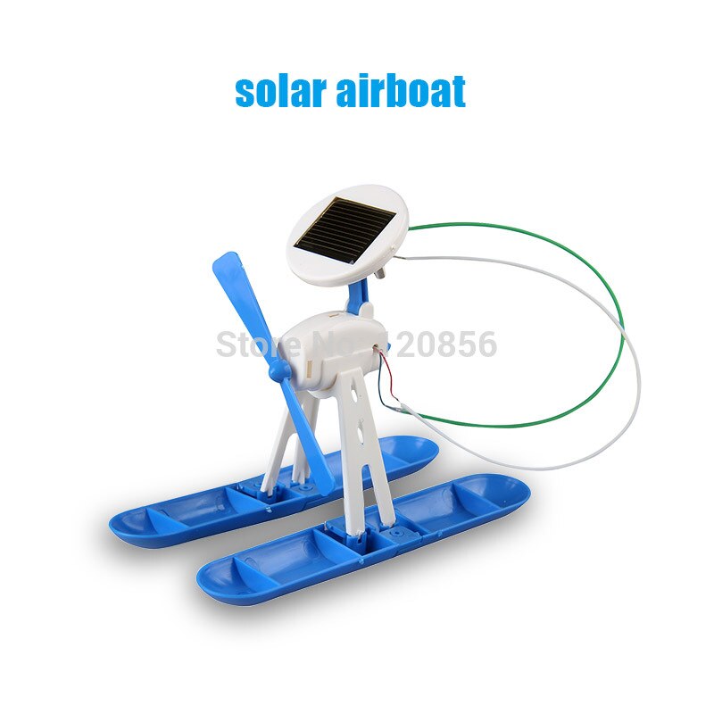 6 in 1 DIY solar toy kit robot windmolen vliegtuig auto educatief solar power Kits Novelty solar robots Voor kind jongen gril