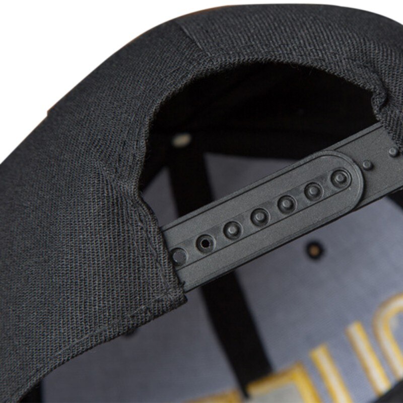 Flat Brim Embroidered Adjustable Cotton Hats Headwear Outdoor Sportswear