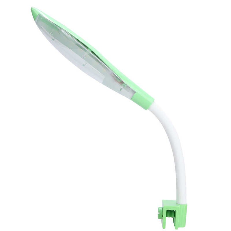 Luz LED para acuario, tanque de tortuga, lámpara de abrazadera LED, Mini animales, mascotas, acuario