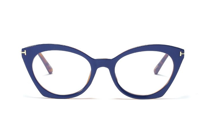 Cat Eye Glasses Frames Men Women Optical Computer Glasses 45761