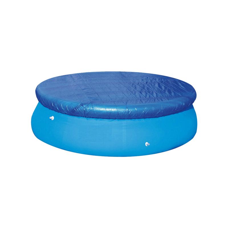 Juego de cubierta de piscina de 10 pies de diámetro redondo fácil de configurar para piscinas de Marco juego de piscina inflable rápido: Diameter 244cm