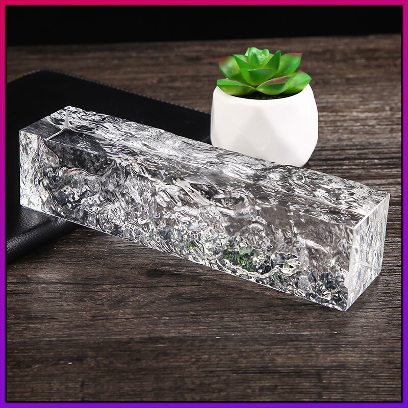 Glass brick crystal brick