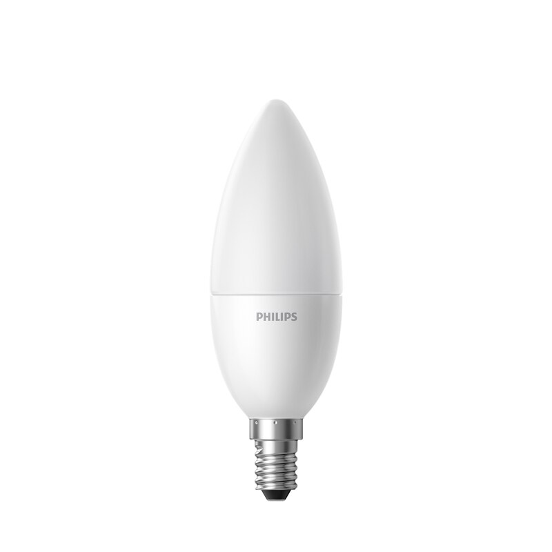 Lampe LED intelligente d'origine Xiaomi Mijia télécommande Wifi par MIHOME APP E14 ampoule 3.5W 0.1A 220-240V Kits de maison intelligente sans fil