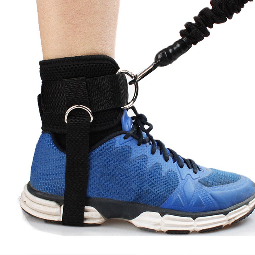 1 Pair Ankle Strap Wrap Leg Strength Exercise Accessory Gym Ankle Ring Ankle Bind Buckle
