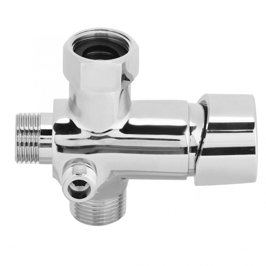 Toilet Cold Water Diverter Mixer Valve Sprayer Tee Adapter Connector US Standard 7/8in