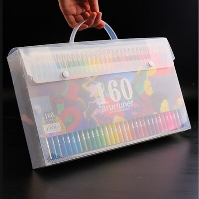 120/160 Colors Wood Colored Pencils Set Lapis De Cor Artist Painting Oil Color Pencil For School Drawing Sketch Art Supplies: 160 Colors