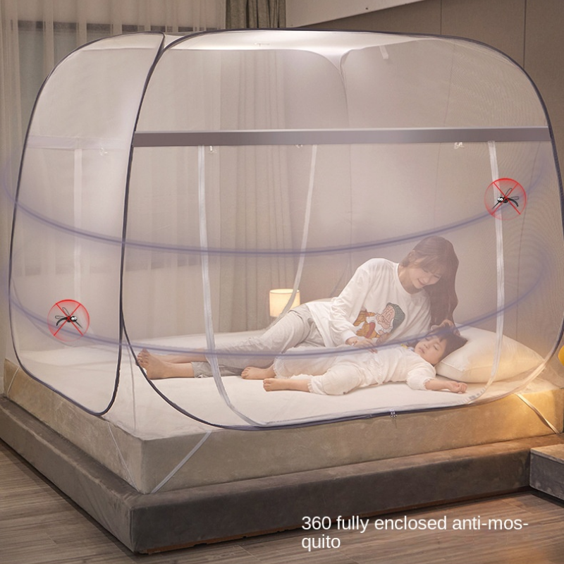 type de moustiquaire, aucune installation requise, aucun support requis, avec portes simples ou doubles, décoration de pièce, abordable