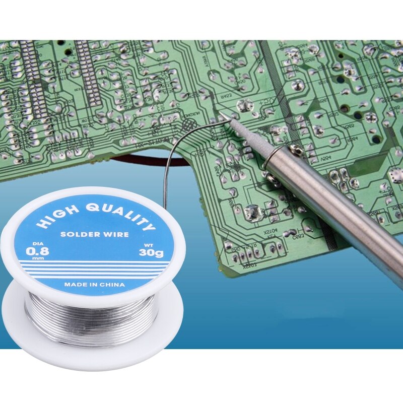 Lead Free Solder Wire Rosin Core Solder Wire Stainless Steel 30g Low Temperature for Electrical Soldering