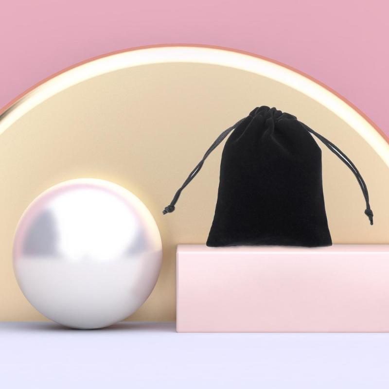 6pcs Velvet Toys Organizer Bag Multifunctional Cube Packing Drawstring Pouch Boardgame Party Christmas Toys Storage Bag