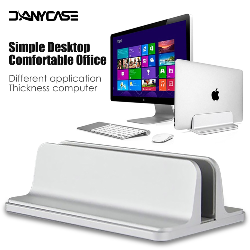 Laptop Koeling SODI Verticale Laptopstandaard – Koel Je MacBook, IPad Of Laptop Stylish & Veilig Verstelbare Laptopstandaard Aluminium