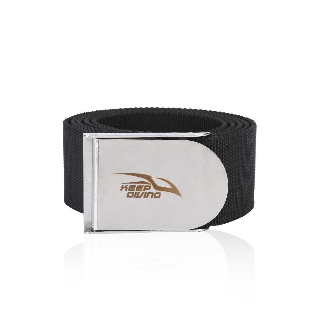 Ceinture de poids pour plongée sous-marine avec boucle à dégagement rapide
