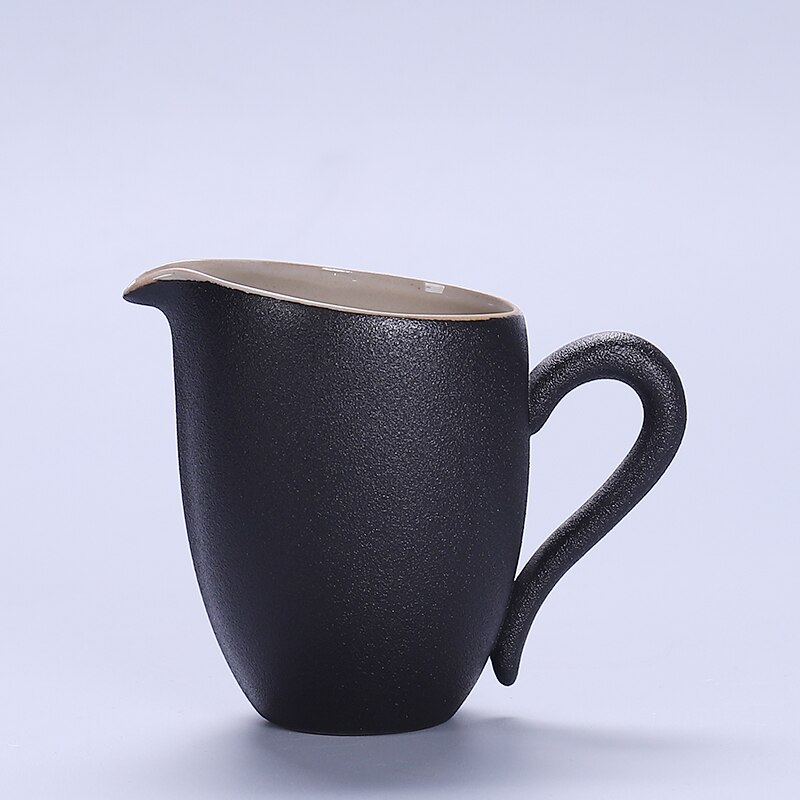 Muxianju, jarras de té de cerámica chinas, accesorios de té chahai gongdaobei kung fu: B 300ml
