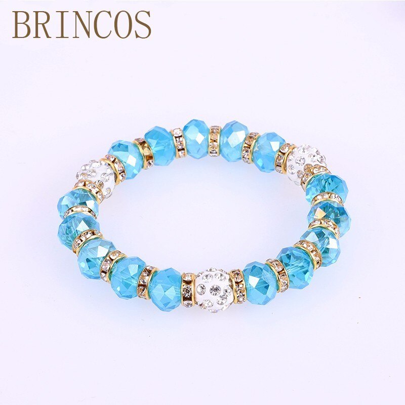 Handmade Crystal Bracelet Women&#39;s Jewelry with Punk Beads Bracelet Couple Bohemian Style Products ccc: 3