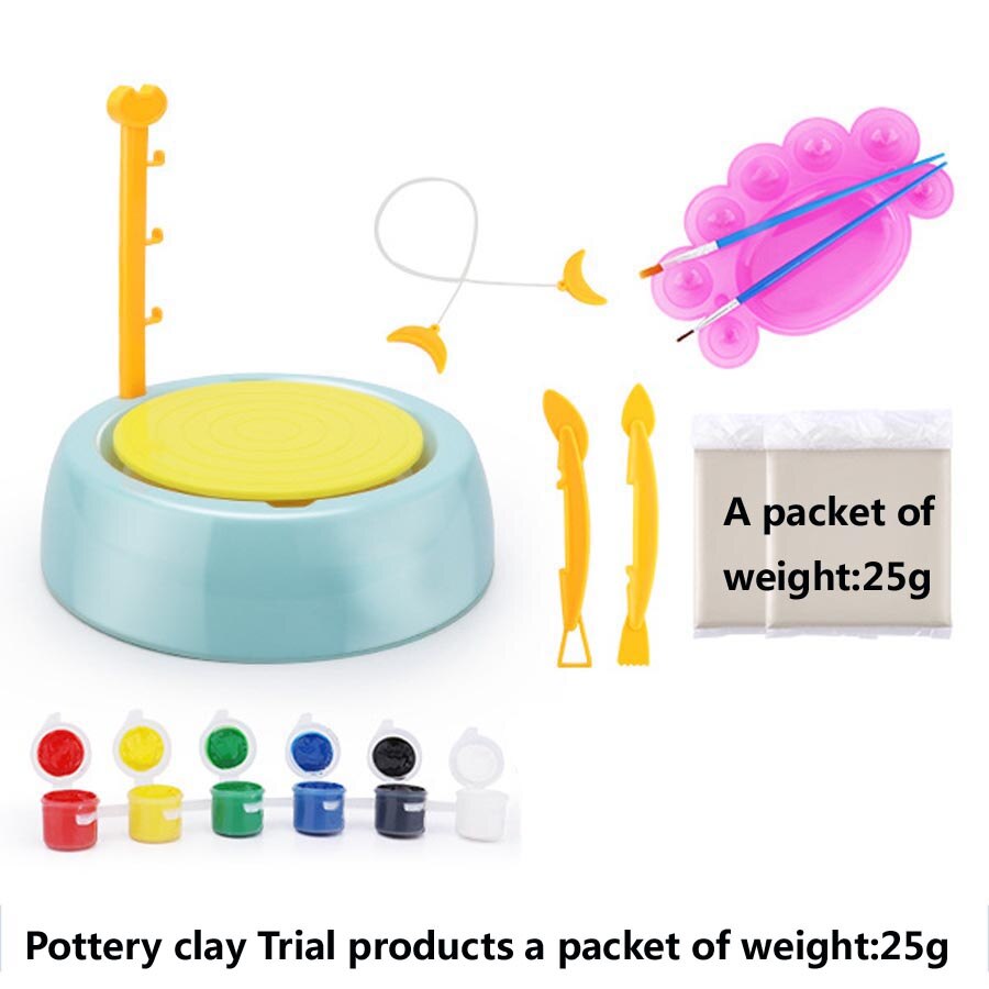 Mini Diy Handmake Keramische Aardewerk Machine Kids Craft Speelgoed Voor Jongens Meisjes Aardewerk Wielen Kunsten En Ambachten Kind Speelgoed Beste: Green Toys