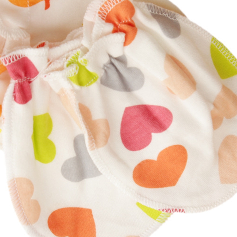 Baby Anti-Scratch Mittens - 12 Pack Cotton Mittens For Newborns 0-12 Months With Laundry Bag